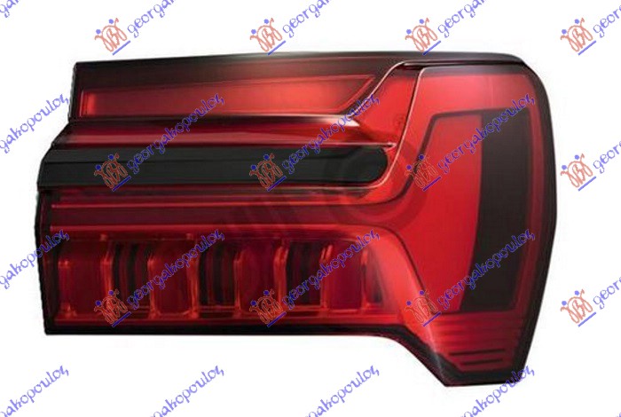 ΦΑΝΟΣ ΠΙΣΩ ΕΞΩ LED ΜΕ ΔΥΝΑΜΙΚΟ ΦΛΑΣ (ΜΕ ΜΑΥΡΟ ΔΙΑΚΟΣΜΗΤΙΚΟ) (ULO) ΔΕΞ