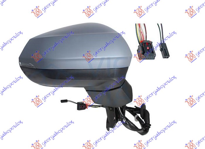 ΚΑΘΡΕΦΤΗΣ ΗΛΕΚΤΡΙΚΟΣ ΘΕΡΜΑΙΝΟΜΕΝΟΣ ΒΑΦΟΜΕΝΟΣ (ΜΕ ΦΛΑΣ) (Α ΠΟΙΟΤΗΤΑ) (CONVEX GLASS) ΔΕΞ