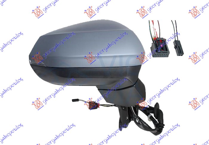 ΚΑΘΡΕΦΤΗΣ ΗΛΕΚΤΡΙΚΟΣ ΘΕΡΜΑΙΝΟΜΕΝΟΣ ΒΑΦΟΜΕΝΟΣ (ΜΕ ΦΛΑΣ & SIDE ASSIST) (Α ΠΟΙΟΤΗΤΑ) (CONVEX GLASS) ΔΕΞ