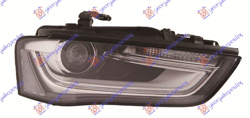 ΦΑΝΟΣ ΕΜΠΡΟΣ Bi XENON ΜΕ ΦΩΣ ΗΜΕΡΑΣ LED (ΜΕ ΜΟΤΕΡ) (Ε) (DEPO) ΔΕΞ