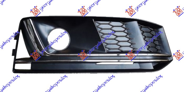 ΔΙΧΤΥ ΠΡΟΦΥΛΑΚΤΗΡΑ ΕΜΠΡΟΣ (ΜΕ ΤΡΥΠΑ ΓΙΑ ΑΙΣΘΗΤΗΡΑ) ΜΕ ΔΙΑΚΟΣΜΗΤΙΚΟ ΧΡΩΜΙΟ (S-LINE) ΔΕΞ