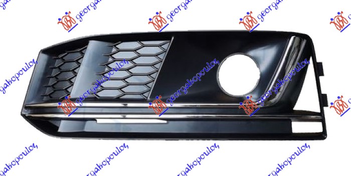 ΔΙΧΤΥ ΠΡΟΦΥΛΑΚΤΗΡΑ ΕΜΠΡΟΣ (ΜΕ ΤΡΥΠΑ ΓΙΑ ΑΙΣΘΗΤΗΡΑ) ΜΕ ΔΙΑΚΟΣΜΗΤΙΚΟ ΧΡΩΜΙΟ (S-LINE) ΑΡ