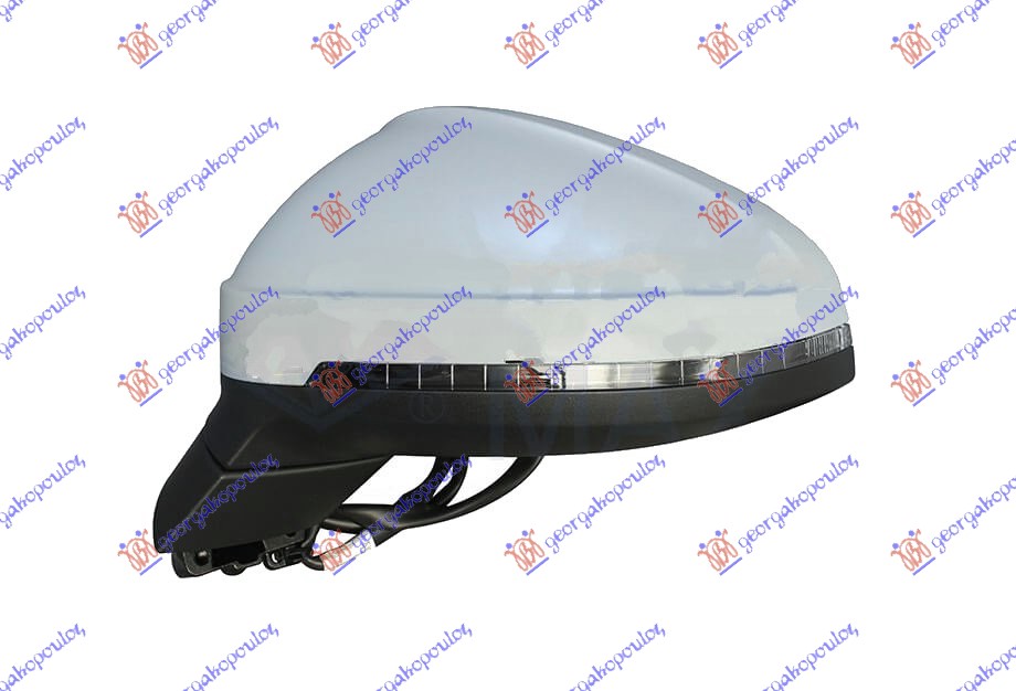 ΚΑΘΡΕΦΤΗΣ ΗΛΕΚΤΡΙΚΟΣ ΘΕΡΜΑΙΝΟΜΕΝΟΣ ΒΑΦΟΜΕΝΟΣ (ΜΕ ΦΛΑΣ) 8 PIN (Α ΠΟΙΟΤΗΤΑ) (ASPHERICAL GLASS) ΑΡ