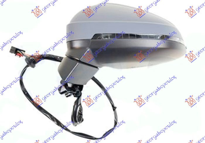 ΚΑΘΡΕΦΤΗΣ ΗΛΕΚΤΡΙΚΟΣ ΘΕΡΜΑΙΝΟΜΕΝΟΣ ΒΑΦΟΜΕΝΟΣ (ΜΕ ΦΛΑΣ & ASSIST) (8 PIN) (ASPHERICAL GLASS) ΑΡ