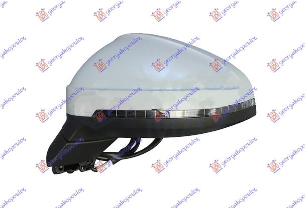 ΚΑΘΡΕΦΤΗΣ ΗΛΕΚΤΡΙΚΟΣ ΘΕΡΜΑΙΝΟΜΕΝΟΣ ΗΛΕΚΤΡΙΚΑ ΑΝΑΚΛΙΝΟΜΕΝΟΣ & ΜΕ ΜΝΗΜΗ ΒΑΦΟΜΕΝΟΣ (ΜΕ ΦΛΑΣ & ASSIST) 15 PIN (ASPHERICAL GLASS) ΑΡ