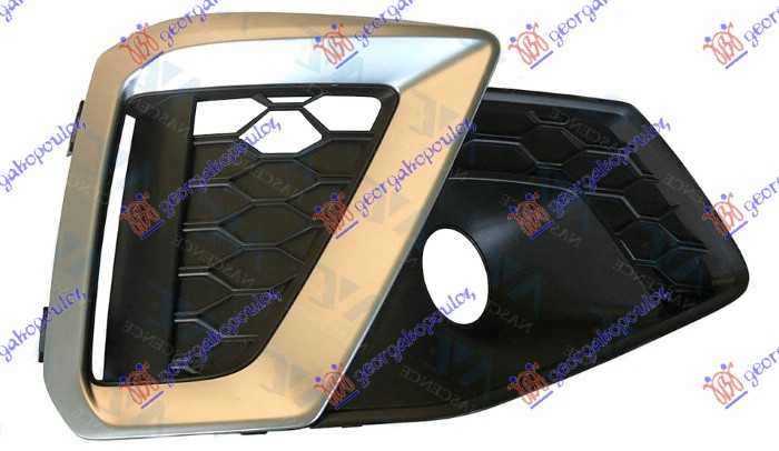 ΔΙΧΤΥ ΠΡΟΦΥΛΑΚΤΗΡΑ ΕΜΠΡΟΣ (ΜΕ ΑΣΗΜΙ ΔΙΑΚΟΣΜΗΤΙΚΟ) (S-LINE) ΔΕΞ