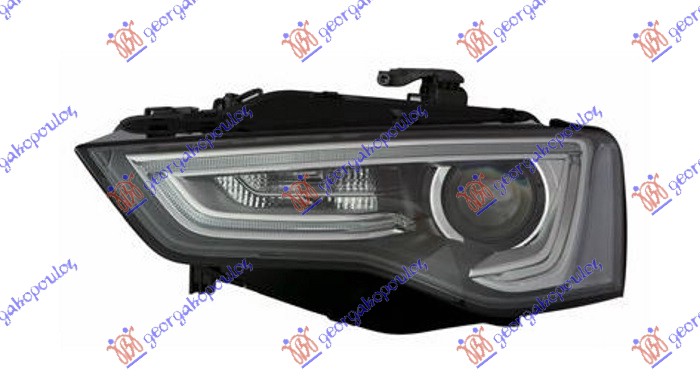 ΦΑΝΟΣ ΕΜΠΡΟΣ Bi-XENON ΜΑΥΡΟ (ΜΕ ΦΩΣ ΗΜΕΡΑΣ LED) (E) (TYC) ΑΡ