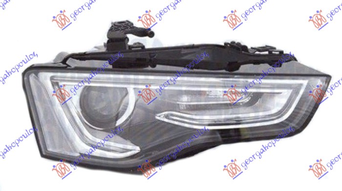 ΦΑΝΟΣ ΕΜΠΡΟΣ Bi-XENON ΜΑΥΡΟΣ (ΜΕ ΦΩΣ ΗΜΕΡΑΣ LED) (E) (MARELLI) ΔΕΞ