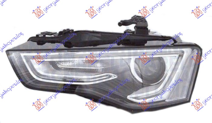 ΦΑΝΟΣ ΕΜΠΡΟΣ Bi-XENON ΜΑΥΡΟΣ (ΜΕ ΦΩΣ ΗΜΕΡΑΣ LED) (E) (MARELLI) ΑΡ