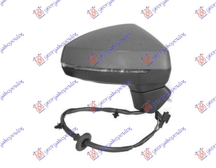 ΚΑΘΡΕΦΤΗΣ ΗΛΕΚΤΡΙΚΟΣ ΘΕΡΜΑΙΝΟΜΕΝΟΣ ΗΛΕΚΤΡΙΚΑ ΑΝΑΚΛΙΝΟΜΕΝΟΣ ΒΑΦΟΜΕΝΟΣ ΜΕ ΜΝΗΜΗ (ΜΕ ΦΛΑΣ & ASSIST) (ASPHERICAL GLASS) ΔΕΞ