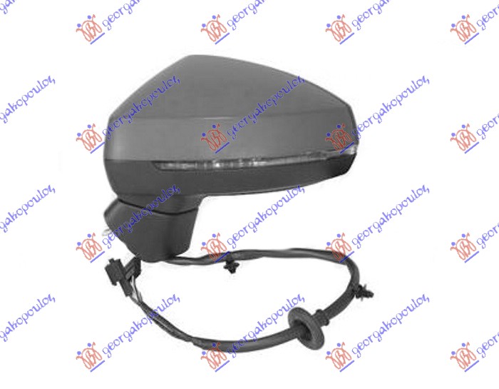 ΚΑΘΡΕΦΤΗΣ ΗΛΕΚΤΡΙΚΟΣ ΘΕΡΜΑΙΝΟΜΕΝΟΣ ΗΛΕΚΤΡΙΚΑ ΑΝΑΚΛΙΝΟΜΕΝΟΣ ΒΑΦΟΜΕΝΟΣ (ΜΕ ΦΛΑΣ & ASSIST) (ASPHERICAL GLASS) ΑΡ