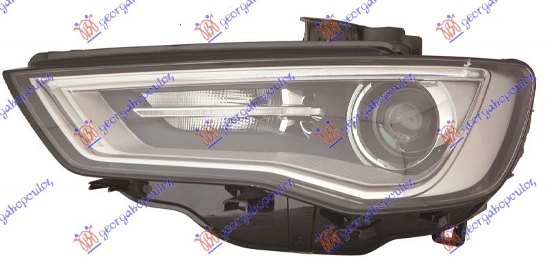 ΦΑΝΟΣ ΕΜΠΡΟΣ Bi-XENON ΜΕ ΦΩΣ ΗΜΕΡΑΣ LED ΓΚΡΙ ΑΝΟΙΧΤΟ (CABRIO) (Ε) (DEPO) ΑΡ