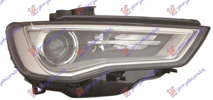 ΦΑΝΟΣ ΕΜΠΡΟΣ Bi-XENON ΜΕ ΦΩΣ ΗΜΕΡΑΣ LED ΓΚΡΙ ΑΝΟΙΧΤΟ (CABRIO) (Ε) (TYC) ΔΕΞ