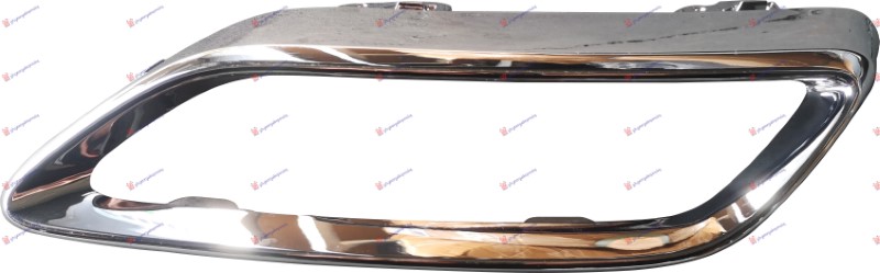 ΔΙΑΚΟΣΜΗΤΙΚΟ ΠΛΑΙΣΙΟ ΠΡΟΦΥΛΑΚΤΗΡΑ ΠΙΣΩ ΧΡΩΜΙΟ (S-LINE) ΑΡ