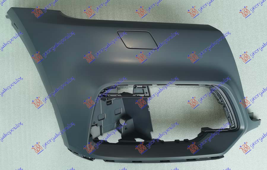 ΠΡΟΦΥΛΑΚΤΗΡΑΣ ΕΜΠΡΟΣ ΑΚΡΑΙΟΣ ΒΑΦΟΜΕΝΟΣ (ΜΕ ΤΡΥΠΕΣ ΓΙΑ ΠΙΤΣΙΛΙΣΤΗΡΙΑ) (S-LINE/SQ5) ΔΕΞ