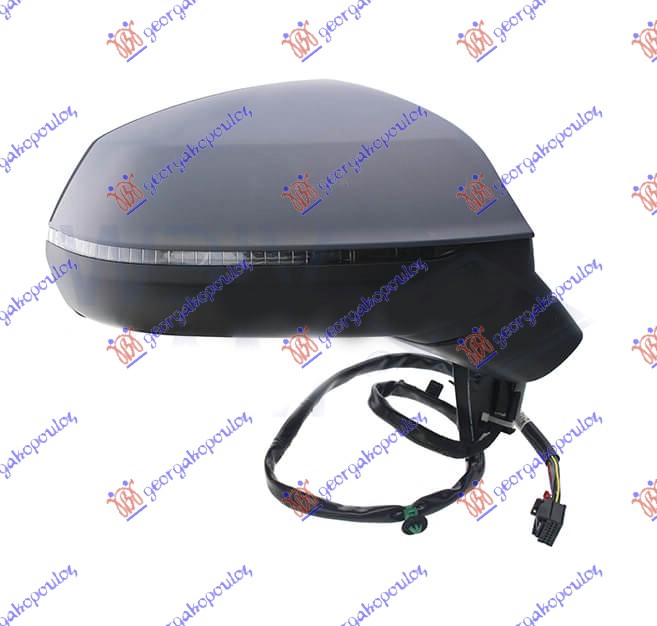 ΚΑΘΡΕΦΤΗΣ ΗΛΕΚΤΡΙΚΟΣ ΘΕΡΜΑΙΝΟΜΕΝΟΣ ΗΛΕΚΤΡΙΚΑ ΑΝΑΚΛΙΝΟΜΕΝΟΣ ΒΑΦΟΜΕΝΟΣ (ΜΕ ΦΛΑΣ & ΜΝΗΜΗ) (15 PIN) (Α ΠΟΙΟΤΗΤΑ) (CONVEX GLASS) ΔΕΞ