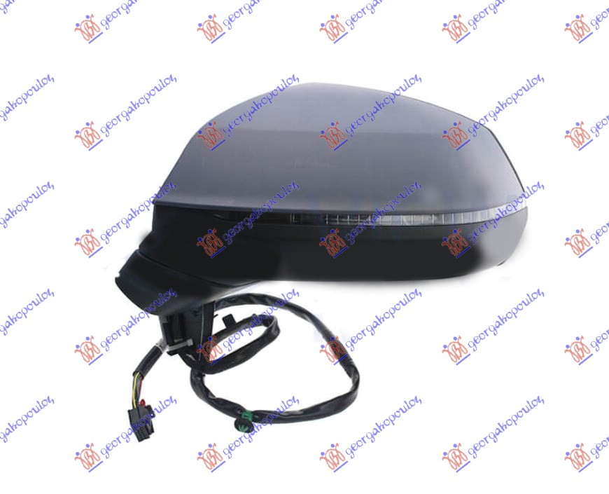 ΚΑΘΡΕΦΤΗΣ ΗΛΕΚΤ. ΘΕΡΜΑΙΝ. ΗΛ. ΑΝΑΚΛ. ΒΑΦΟΜ. (ΜΕ ΦΛΑΣ & ΜΝΗΜΗ) (LANE ASSIST) (15 PIN) (Α ΠΟΙΟΤΗΤΑ) (ASPHERICAL GLASS) ΑΡ