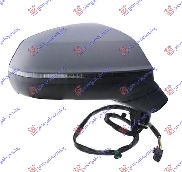 ΚΑΘΡΕΦΤΗΣ ΗΛΕΚΤ. ΘΕΡΜΑΙΝ. ΒΑΦΟΜ. ΗΛ. ΑΝΑΚΛ. (ΜΕ ΦΛΑΣ & SIDE ASS) (12pin) (Α ΠΟΙΟΤΗΤΑ) (CONVEX GLASS) ΔΕΞ