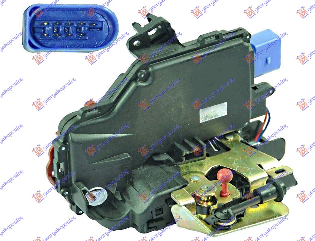 ΚΛΕΙΔΑΡΙΑ ΠΟΡΤΑΣ ΕΜΠΡΟΣ ΗΛΕΚΤΡΟΜΑΓΝΗΤΙΚΗ (9pins) ΔΕΞ