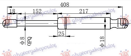 ΑΜΟΡΤΙΣΕΡ ΜΠΑΓΚΑΖ (408L-265N) ΔΕΞ