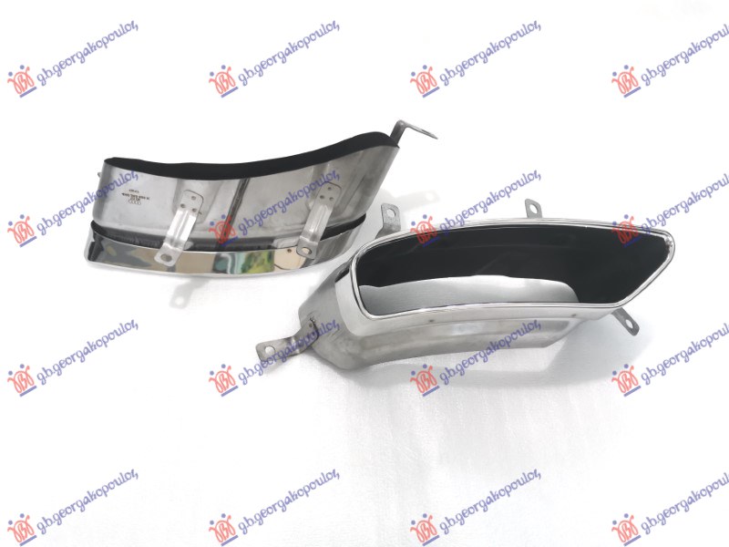 ΔΙΑΚΟΣΜΗΤΙΚΟ ΠΛΑΙΣΙΟ ΣΠΟΙΛΕΡ ΠΡΟΦΥΛΑΚΤΗΡΑ ΠΙΣΩ ΧΡΩΜΙΟ ΑΡ