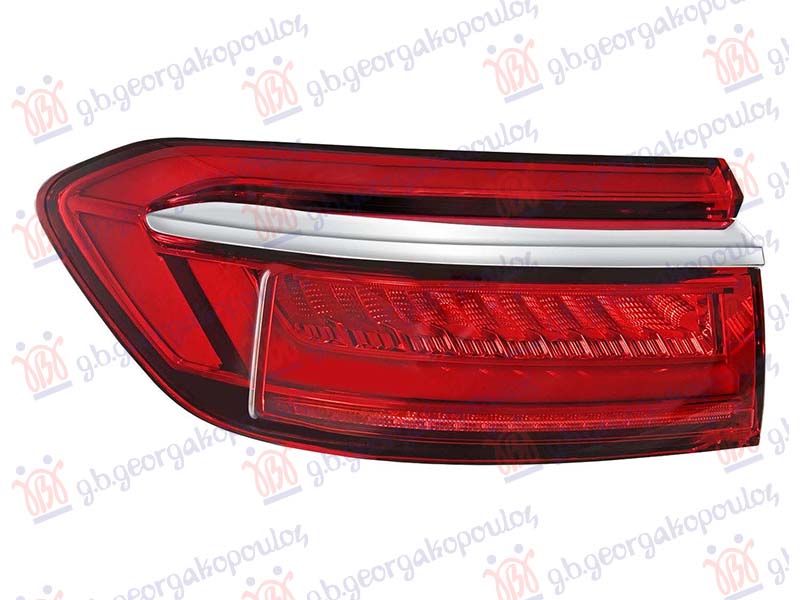 ΦΑΝΟΣ ΠΙΣΩ ΕΞΩ LED (DYNAMIC) (ΜΕ ΑΣΗΜΙ ΔΙΑΚΟΣΜΗΤΙΚΟ) (HELLA) ΑΡ