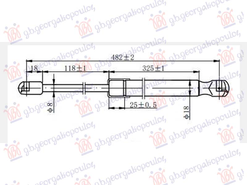 ΑΜΟΡΤΙΣΕΡ ΚΑΠΟ ΕΜΠΡΟΣ (482L-385N)