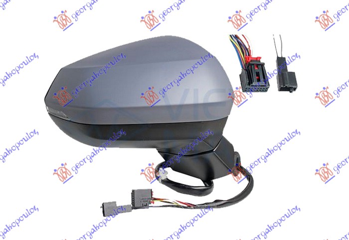 ΚΑΘΡΕΦΤΗΣ ΗΛΕΚΤ. ΘΕΡΜΑΙΝ. ΗΛ. ΑΝΑΚΛ. ΒΑΦΟΜ. (Μ/ΦΛΑΣ & ΑΥΤΟΜ. ΣΚΙΑΣΗ & MNHMH) (Α ΠΟΙΟΤΗΤΑ) (CONVEX GLASS) ΔΕΞ