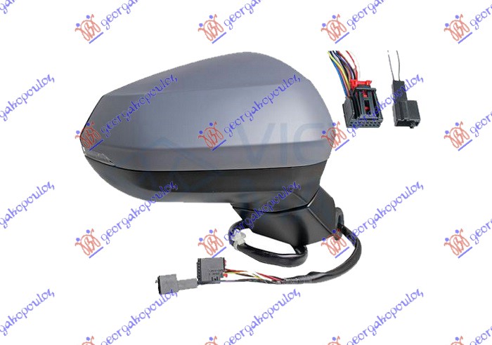 ΚΑΘΡΕΦΤΗΣ ΗΛΕΚΤ. ΘΕΡΜΑΙΝ. ΗΛ. ΑΝΑΚΛ. ΒΑΦΟΜ. (Μ/ΦΛΑΣ & ΑΥΤΟΜ. ΣΚΙΑΣΗ & SIDE ASSIST & ΜΝΗΜΗ) (Α ΠΟΙΟΤΗΤΑ) (CONVEX GLASS) ΔΕΞ