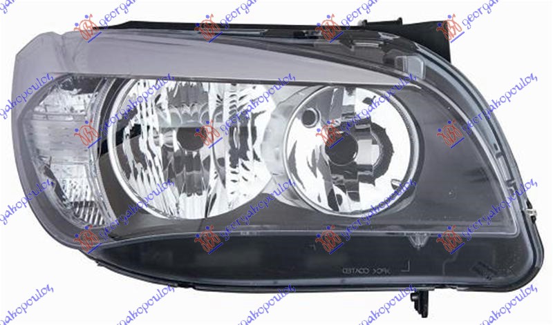 ΦΑΝΟΣ ΕΜΠΡΟΣ ΗΛΕΚΤΡΙΚΟΣ ΜΑΥΡΟΣ (H7/H7) (Ε) (DEPO) ΔΕΞ