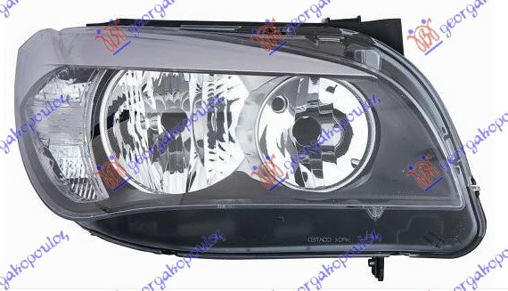 ΦΑΝΟΣ ΕΜΠΡΟΣ ΗΛΕΚΤΡΙΚΟΣ ΜΑΥΡΟΣ (H7/H7) (VALEO) ΔΕΞ