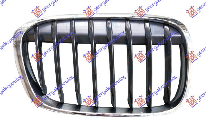 ΚΑΡΔΙΑ ΜΑΣΚΑΣ (ΧΡΩΜΙΟ/ΜΑΥΡΟ) (SPORT LINE/M-SPORT) ΔΕΞ