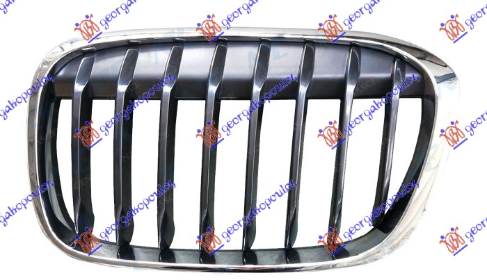 ΚΑΡΔΙΑ ΜΑΣΚΑΣ (ΧΡΩΜΙΟ/ΜΑΥΡΟ) (SPORT LINE/M-SPORT) ΑΡ