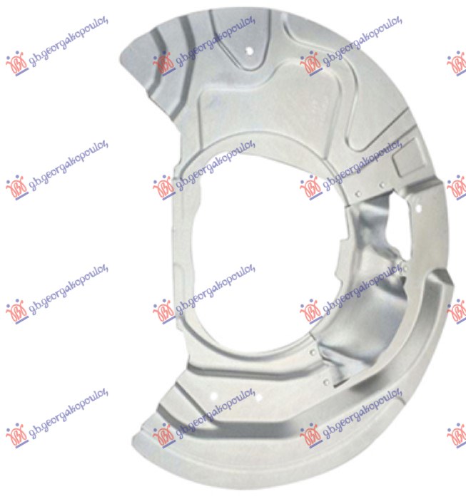 ΕΛΑΣΜΑ ΔΙΣΚΟΠΛΑΚΑΣ ΕΜΠΡΟΣ (ΔΙΣΚΟΠΛΑΚΑ 348ΜΜ) (ΑΛΟΥΜΙΝΙΟ) ΔΕΞ