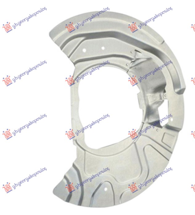 ΕΛΑΣΜΑ ΔΙΣΚΟΠΛΑΚΑΣ ΕΜΠΡΟΣ (ΔΙΣΚΟΠΛΑΚΑ 348ΜΜ) (ΑΛΟΥΜΙΝΙΟ) ΑΡ