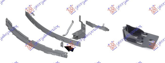 ΒΑΣΗ ΤΡΑΒΕΡΣΑΣ ΠΡΟΦΥΛΑΚΤΗΡΑ ΕΜΠΡΟΣ (ΠΛΑΣΤΙΚΗ) ΔΕΞ