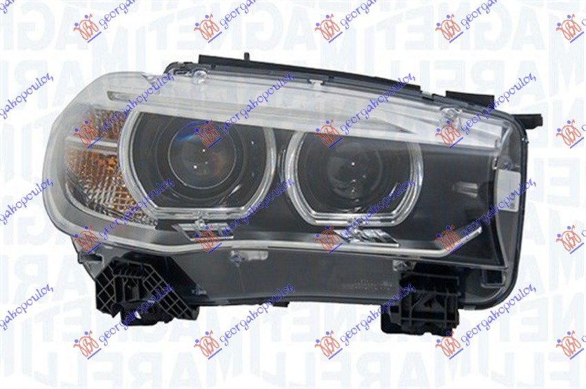 ΦΑΝΟΣ ΕΜΠΡΟΣ Bi-XENON ME ΦΩΣ ΗΜΕΡΑΣ LED (MARELLI) ΔΕΞ