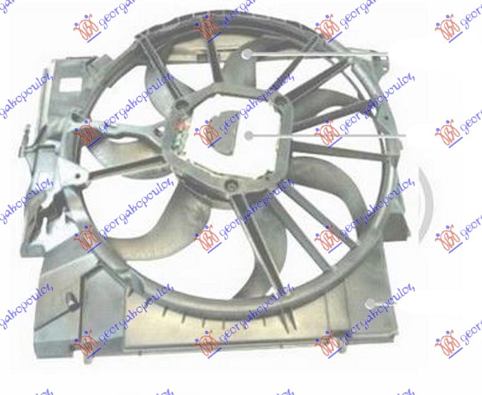 ΒΕΝΤΙΛΑΤΕΡ ΨΥΓΕΙΟΥ ΚΟΜΠΛΕ 3.0 ΒΕΝΖΙΝΗ - 2.0 ΠΕΤΡΕΛΑΙΟ (500mm) (600W)