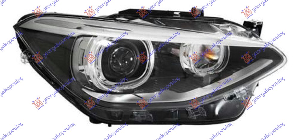 ΦΑΝΟΣ ΕΜΠΡΟΣ Bi-XENON ΜΕ ΦΩΣ ΗΜΕΡΑΣ LED (E) (DEPO) ΔΕΞ