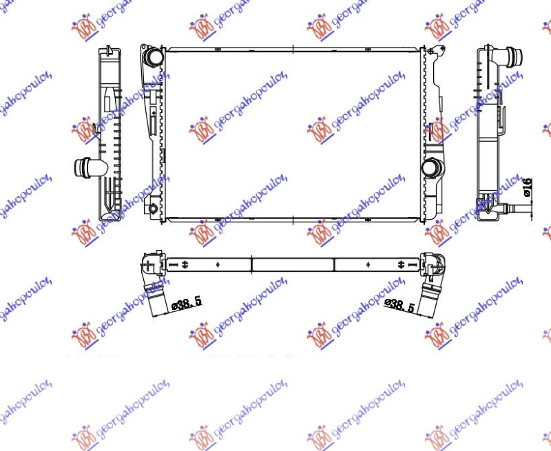 ΨΥΓΕΙΟ ΓΙΑ ΟΛΑ ΒΕΝΖΙΝΗ/ΠΕΤΡΕΛΑΙΟ ΑΥΤΟΜΑΤΟ (600x390x32) (KOYO)