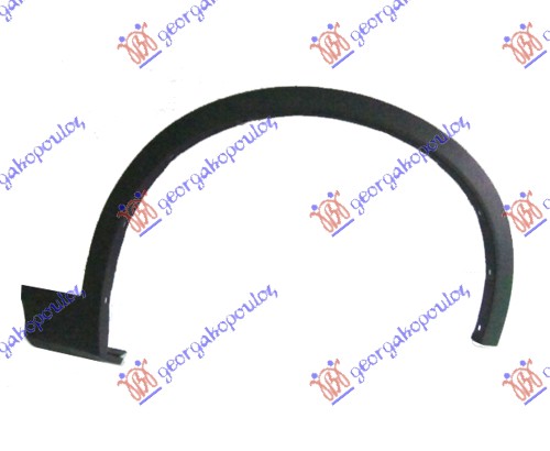 ΚΟΥΡΜΠΑ ΦΤΕΡΟΥ ΕΜΠΡΟΣ ΠΛΑΣΤΙΚΗ (M-TECK) ΔΕΞ