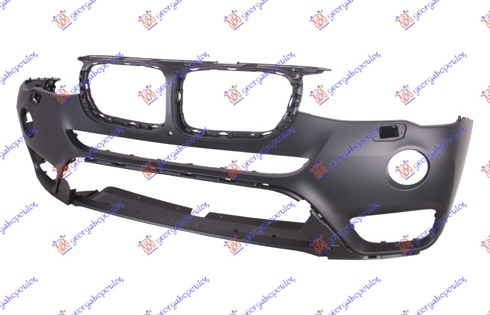 ΠΡΟΦΥΛΑΚΤΗΡΑΣ ΕΜΠΡΟΣ ΒΑΦΟΜΕΝΟΣ (ΜΕ 2 PDC & SURROUND VIEW) (ΜΕ ΤΡΥΠΕΣ ΓΙΑ ΠΡΟΒΟΛΕΙΣ LED)