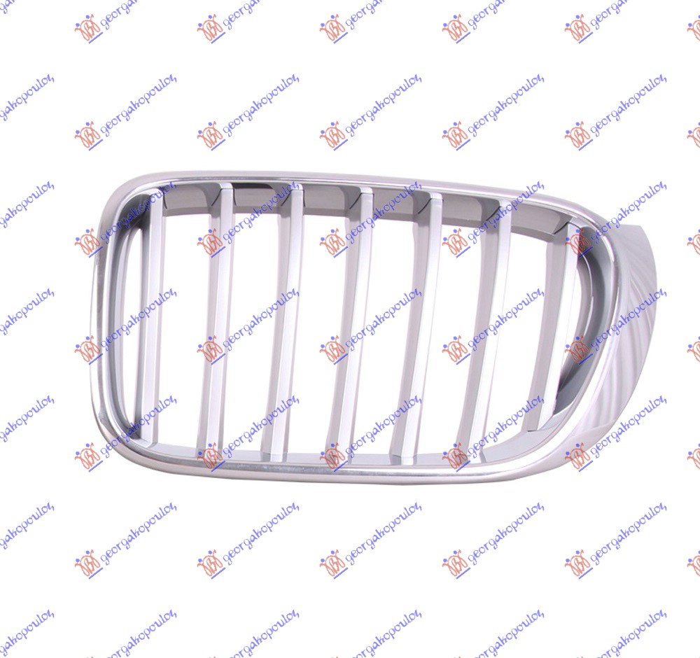 ΚΑΡΔΙΑ ΜΑΣΚΑΣ (ΧΡΩΜΙΟ/ΓΚΡΙ) (X-LINE) ΑΡ