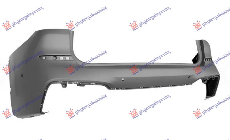 ΠΡΟΦΥΛΑΚΤΗΡΑΣ ΠΙΣΩ ΒΑΦΟΜΕΝΟΣ (ΜΕ 4 PDC) (M-SPORT)