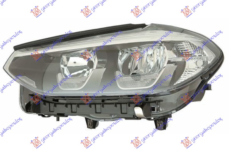 ΦΑΝΟΣ ΕΜΠΡΟΣ ΗΛΕΚΤΡΙΚΟΣ (LED/H7) ΜΕ ΦΩΣ ΗΜΕΡΑΣ LED (Ε) (DEPO) ΑΡ