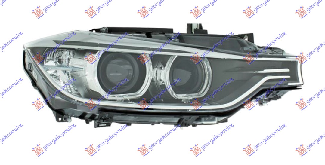 ΦΑΝΟΣ ΕΜΠΡΟΣ XENON ΜΕ ΦΩΣ ΗΜΕΡΑΣ LED (MARELLI) ΔΕΞ