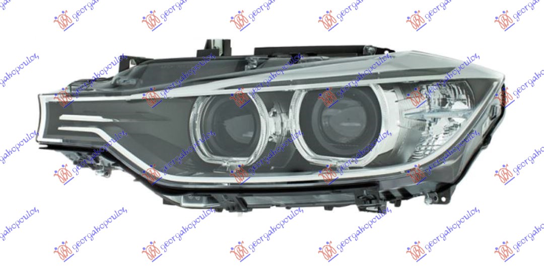 ΦΑΝΟΣ ΕΜΠΡΟΣ XENON ΜΕ ΦΩΣ ΗΜΕΡΑΣ LED (MARELLI) ΑΡ