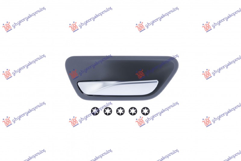 ΧΕΡΟΥΛΙ ΠΟΡΤΑΣ ΕΜΠΡΟΣ-ΠΙΣΩ ΕΣΩ ΑΣΗΜΙ/ΓΚΡΙ ΑΡ