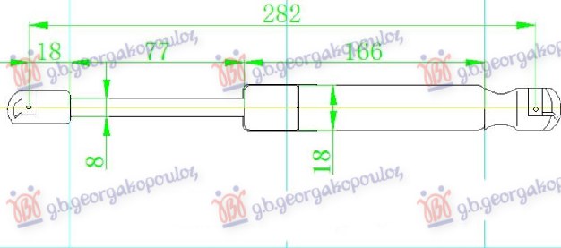 ΑΜΟΡΤΙΣΕΡ ΚΑΠΟ ΕΜΠΡΟΣ (282L-610N)