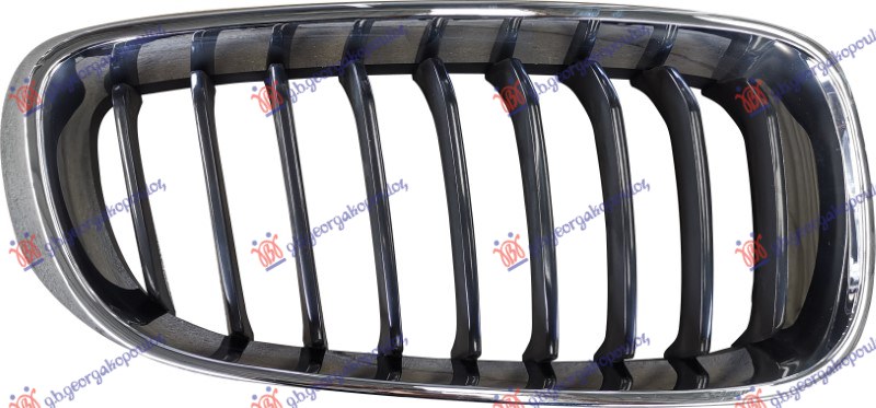 ΚΑΡΔΙΑ ΜΑΣΚΑΣ ΜΑΥΡΗ/ΧΡΩΜΙΟ (SPORT LINE) ΔΕΞ